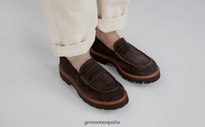 Grenson hombres walt turba PB0FB138 mocasines
