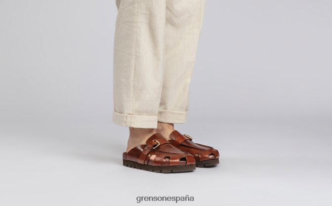 Grenson hombres valle broncearse PB0FB212 sandalias