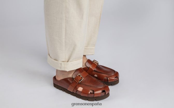 Grenson hombres valle broncearse PB0FB212 sandalias