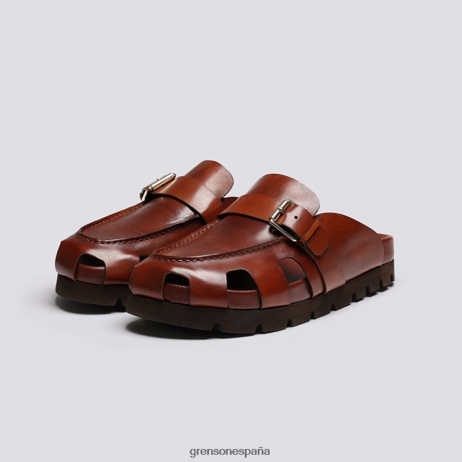 Grenson hombres valle broncearse PB0FB212 sandalias