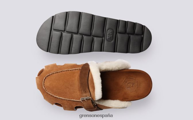 Grenson hombres valle marrón PB0FB211 sandalias