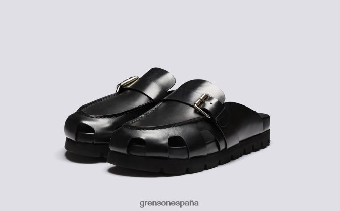 Grenson hombres valle negro PB0FB214 sandalias