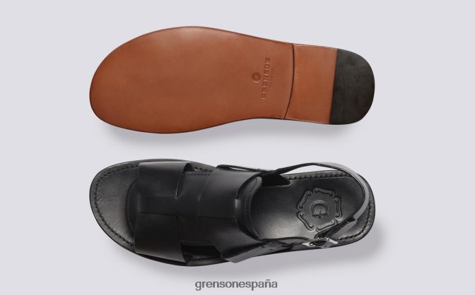 Grenson hombres wiley 3 negro PB0FB228 sandalias
