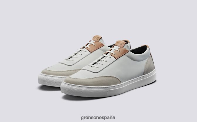 Grenson hombres m.i.e. zapatilla de deporte blanco PB0FB169 zapatillas