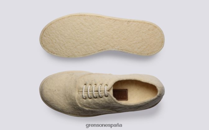 Grenson hombres m.i.e. zapatillas de deporte de lana de nube natural PB0FB167 zapatillas