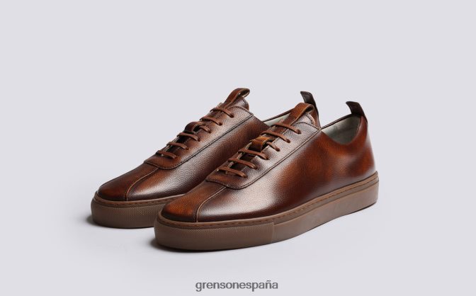 Grenson hombres zapatilla de deporte 1 bronceado antiguo PB0FB181 zapatillas