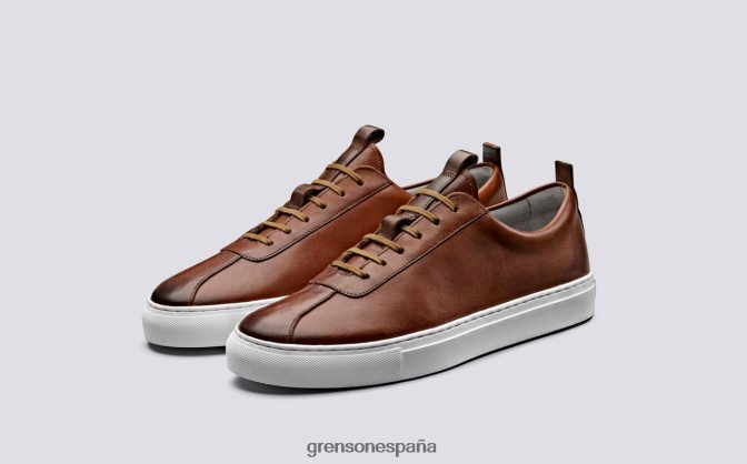 Grenson hombres zapatilla de deporte 1 broncearse PB0FB180 zapatillas