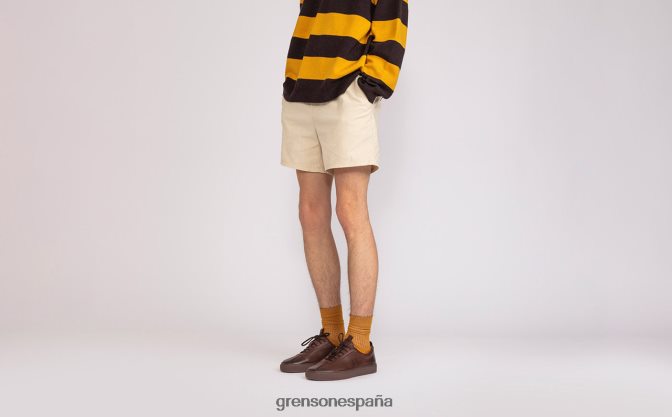 Grenson hombres zapatilla de deporte 1 café PB0FB171 zapatillas