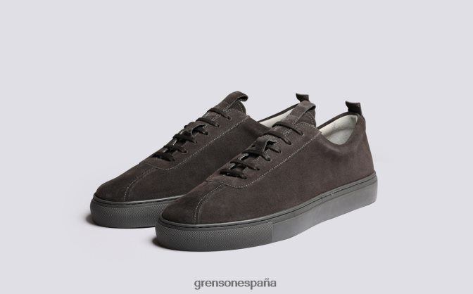 Grenson hombres zapatilla de deporte 1 gris oscuro PB0FB176 zapatillas