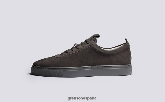 Grenson hombres zapatilla de deporte 1 gris oscuro PB0FB176 zapatillas