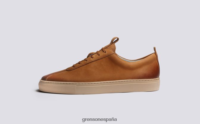 Grenson hombres zapatilla de deporte 1 jengibre PB0FB172 zapatillas