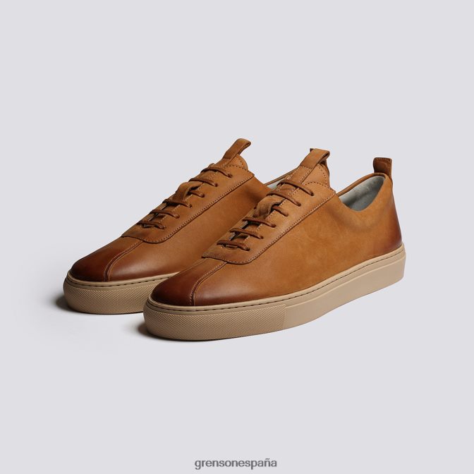 Grenson hombres zapatilla de deporte 1 jengibre PB0FB172 zapatillas