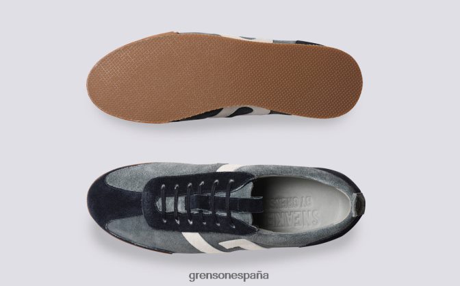 Grenson hombres zapatilla de deporte 51 azul PB0FB194 zapatillas