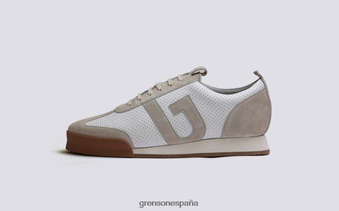 Grenson hombres zapatilla de deporte 51 beige PB0FB191 zapatillas