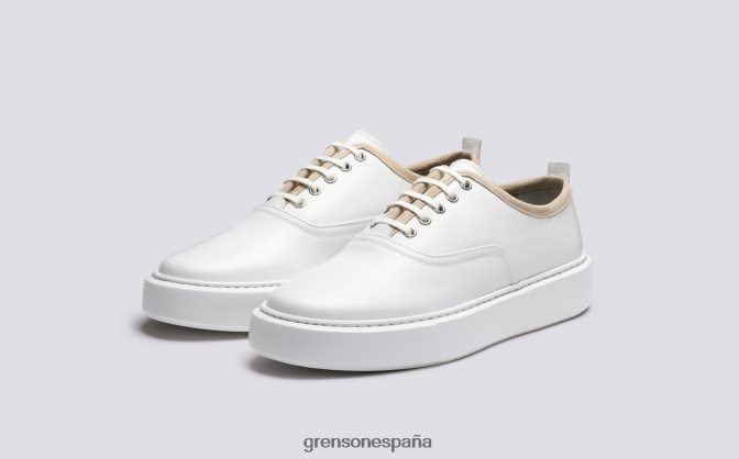 Grenson hombres zapatilla de deporte 55 blanco PB0FB195 zapatillas