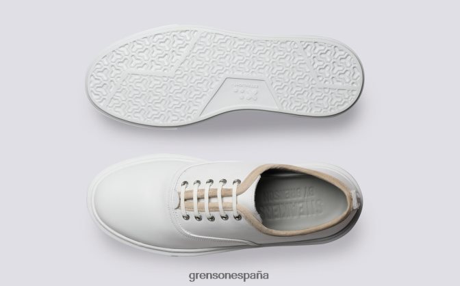 Grenson hombres zapatilla de deporte 55 blanco PB0FB195 zapatillas