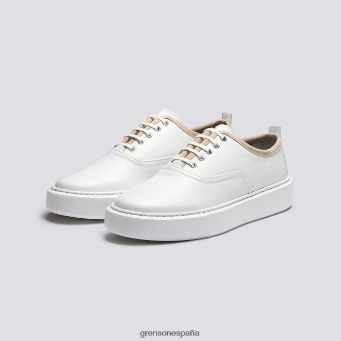 Grenson hombres zapatilla de deporte 55 blanco PB0FB195 zapatillas