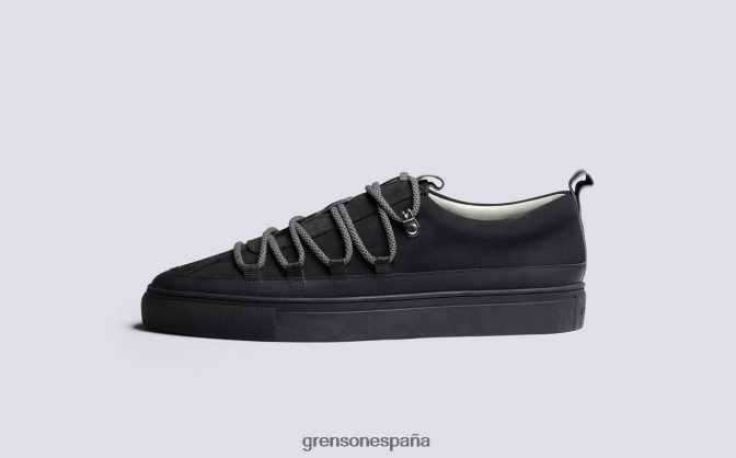 Grenson hombres zapatilla de deporte 68 negro PB0FB200 zapatillas