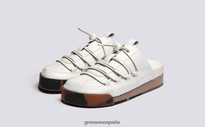 Grenson hombres zapatilla de deporte 75 blanco PB0FB201 zapatillas