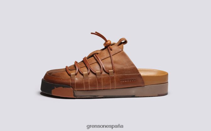 Grenson hombres zapatilla de deporte 75 jengibre bruñido PB0FB202 zapatillas