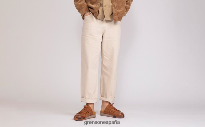 Grenson hombres zapatilla de deporte 75 jengibre bruñido PB0FB202 zapatillas