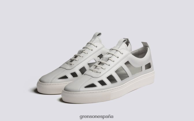 Grenson hombres zapatilla de deporte 76 blanco PB0FB204 zapatillas