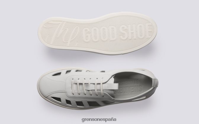 Grenson hombres zapatilla de deporte 76 blanco PB0FB204 zapatillas