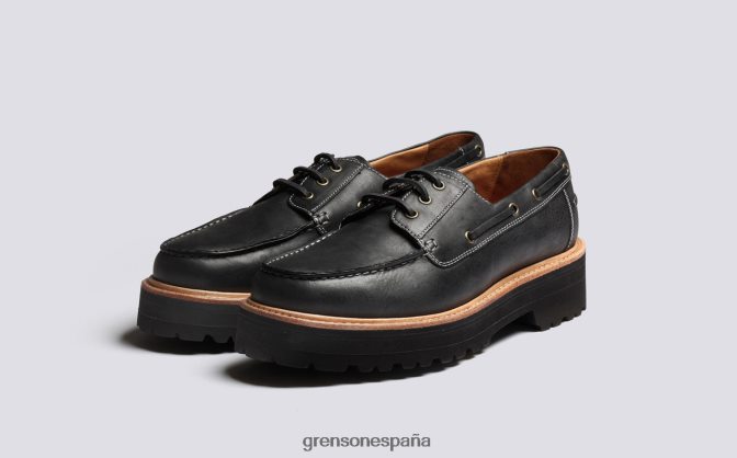 Grenson hombres Dempsey negro PB0FB152 zapatos derby