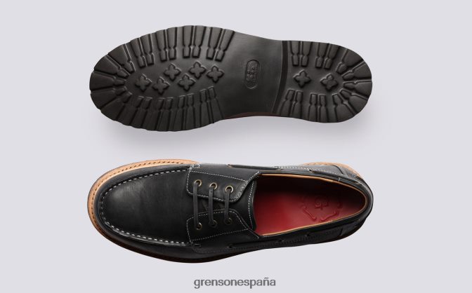 Grenson hombres Dempsey negro PB0FB152 zapatos derby