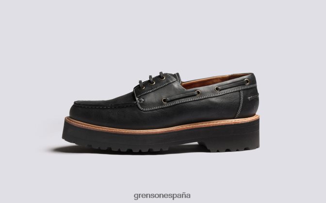 Grenson hombres Dempsey negro PB0FB152 zapatos derby