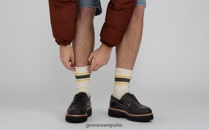 Grenson hombres Dempsey negro PB0FB152 zapatos derby