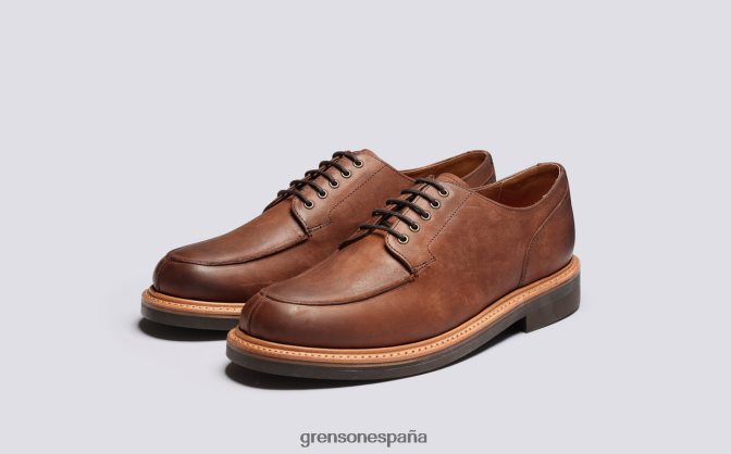Grenson hombres Mac café PB0FB164 zapatos derby
