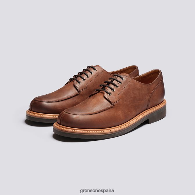 Grenson hombres Mac café PB0FB164 zapatos derby