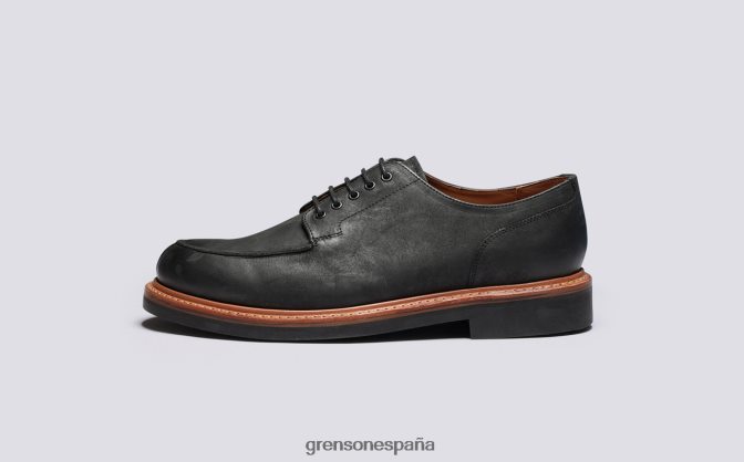 Grenson hombres Mac negro PB0FB165 zapatos derby