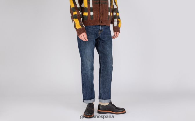 Grenson hombres Mac negro PB0FB165 zapatos derby