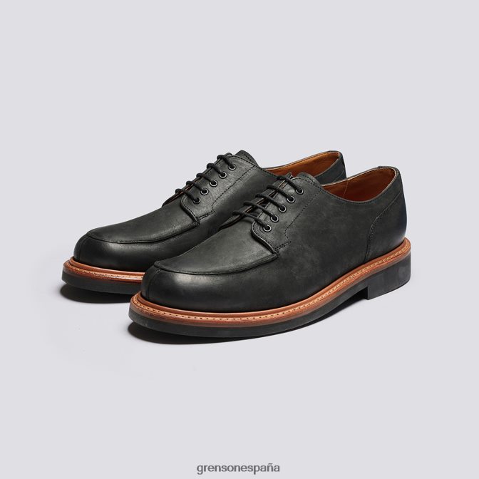 Grenson hombres Mac negro PB0FB165 zapatos derby