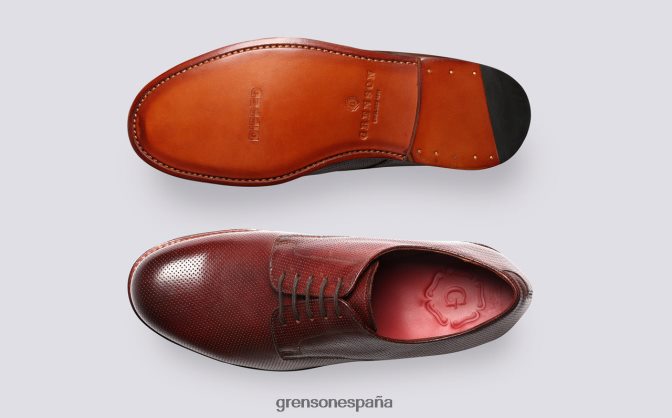 Grenson hombres brusco broncearse PB0FB145 zapatos derby