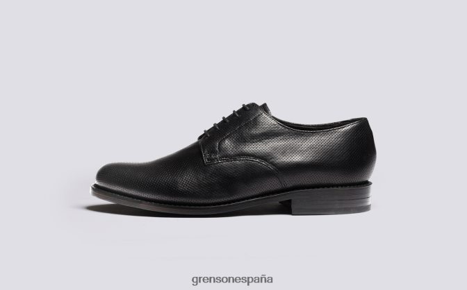 Grenson hombres brusco negro PB0FB146 zapatos derby