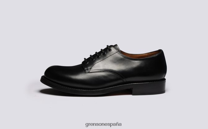 Grenson hombres darryl negro PB0FB158 zapatos derby