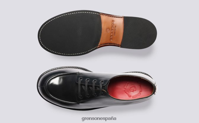 Grenson hombres eric negro PB0FB162 zapatos derby