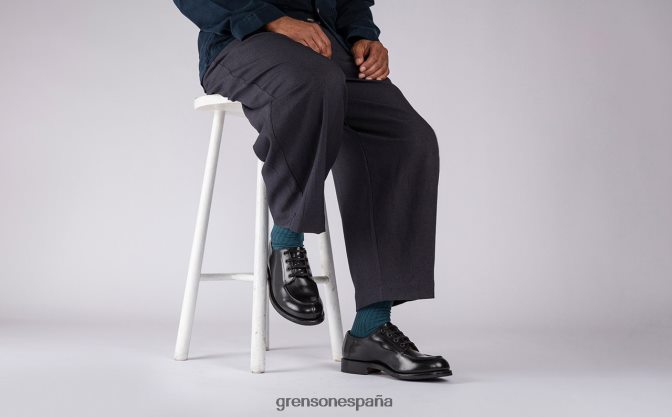 Grenson hombres eric negro PB0FB162 zapatos derby