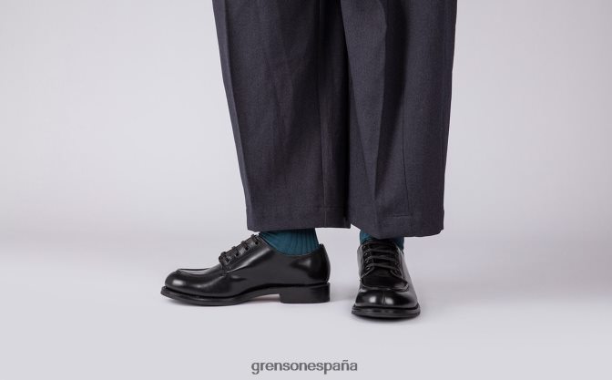 Grenson hombres eric negro PB0FB162 zapatos derby