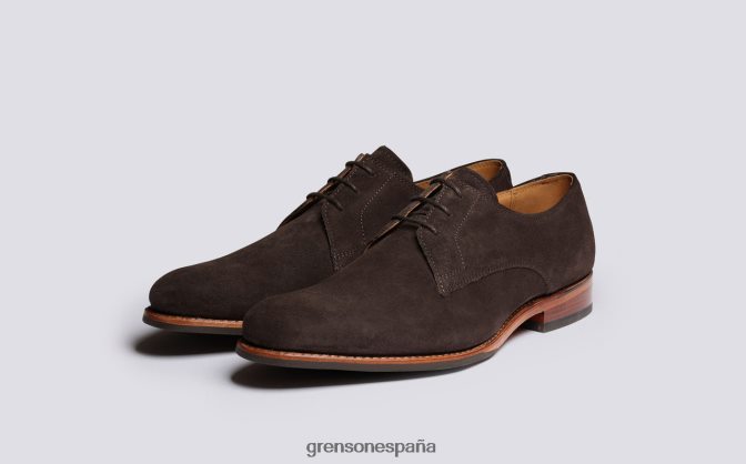 Grenson hombres jardinero turba PB0FB154 zapatos derby