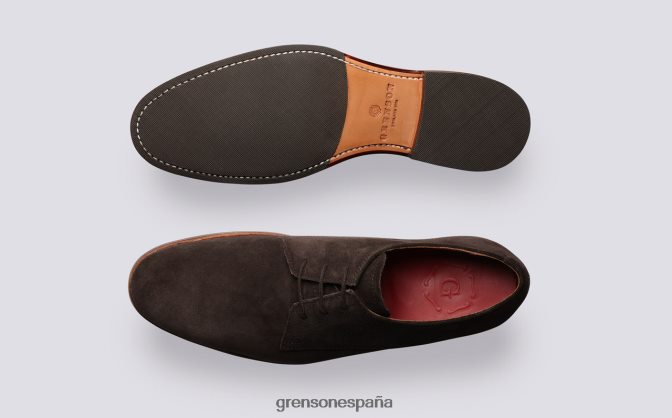 Grenson hombres jardinero turba PB0FB154 zapatos derby