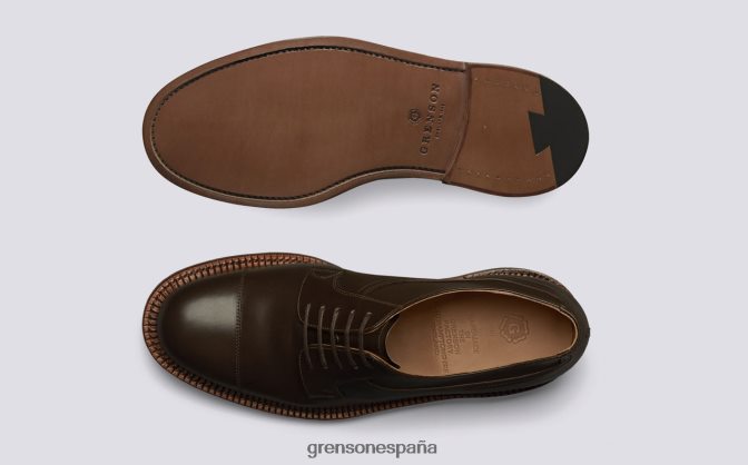 Grenson hombres zapato 10 Café exprés PB0FB166 zapatos derby