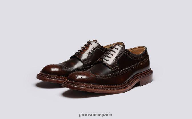 Grenson hombres Aldwych marron oscuro PB0FB65 zapatos formales