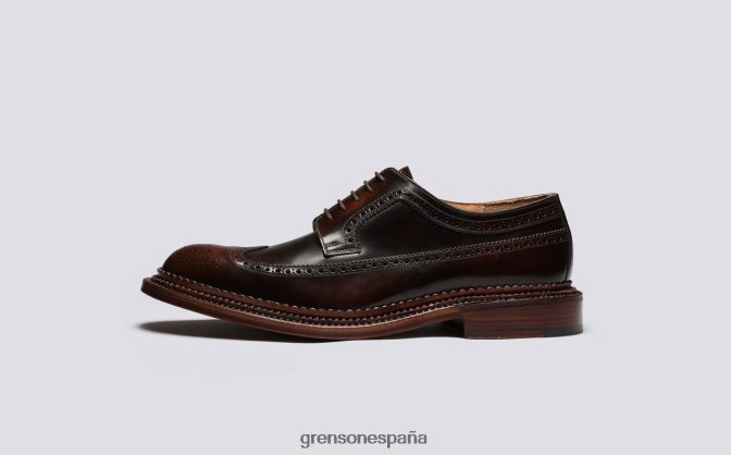 Grenson hombres Aldwych marron oscuro PB0FB65 zapatos formales