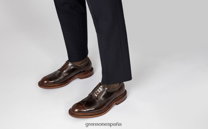 Grenson hombres Aldwych marron oscuro PB0FB65 zapatos formales