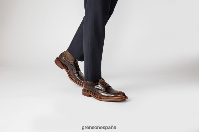 Grenson hombres Aldwych marron oscuro PB0FB65 zapatos formales