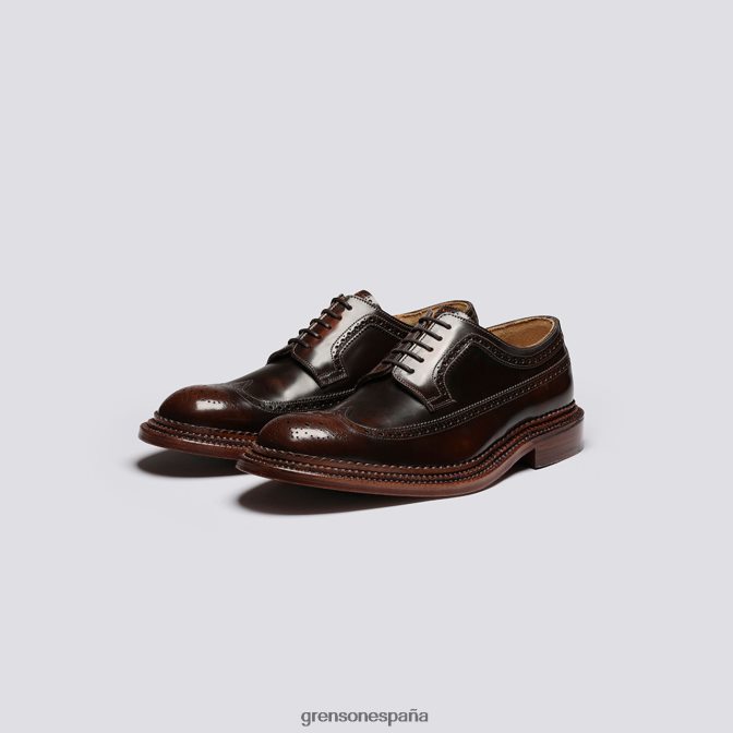 Grenson hombres Aldwych marron oscuro PB0FB65 zapatos formales
